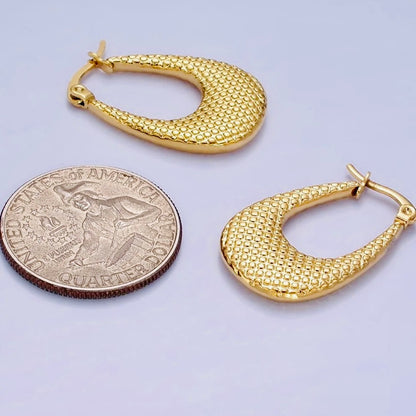 U-Shaped Latch Hoop
